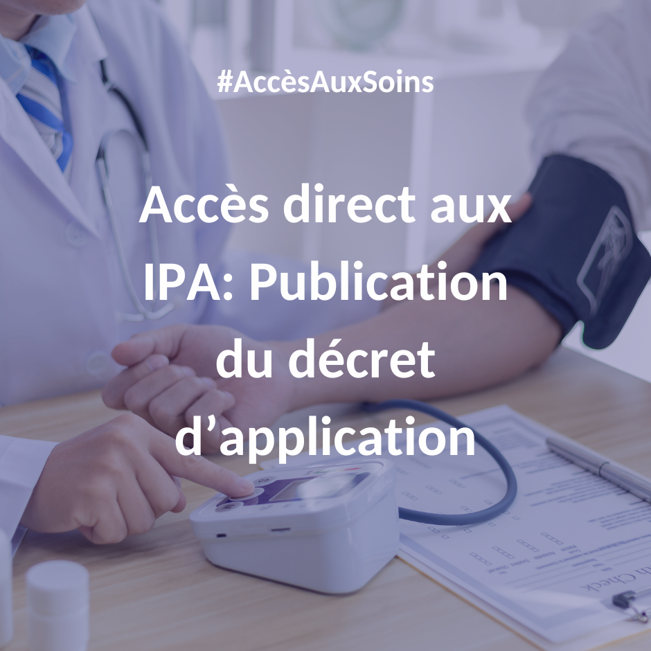 Lire la suite à propos de l’article L’accès direct aux IPA en MSP officialisé par décret.